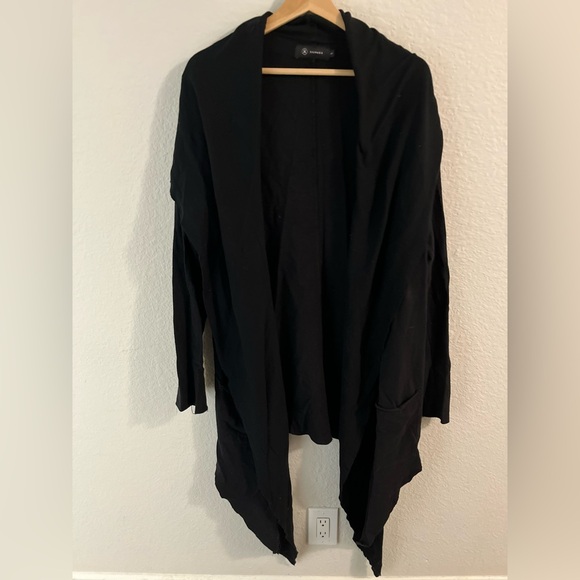 KNOMADIK by Daniel Patrick Men’s Shield Cloak Cardigan 100% Cotton French Terry - Picture 2 of 7